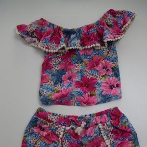 Hawaiian Two Piece Outfit